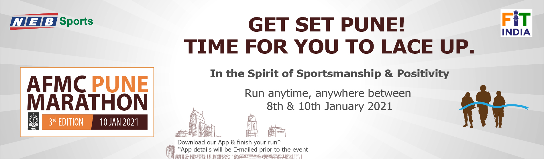 AFMC Pune Marathon 2021  Virtual