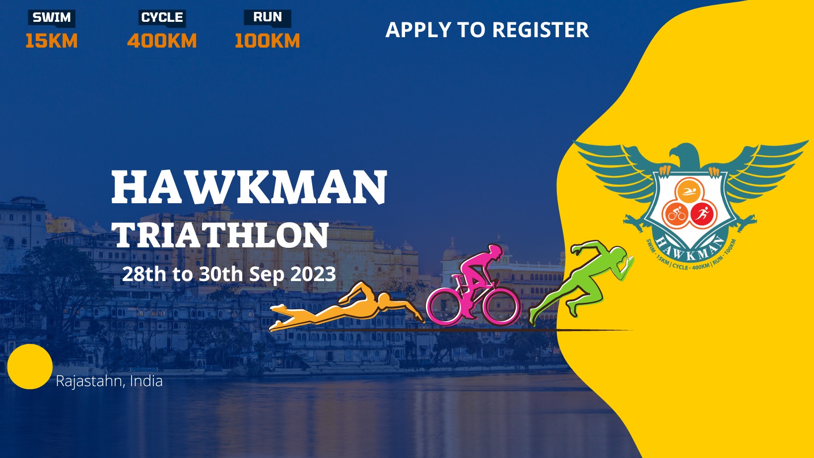 Hawkman Triathlon 28th to 30th September 2023