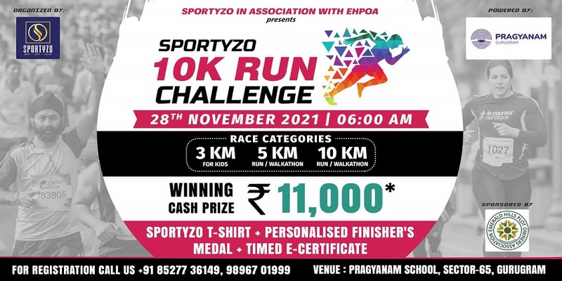 SPORTYZO 10K RUN CHALLENGE