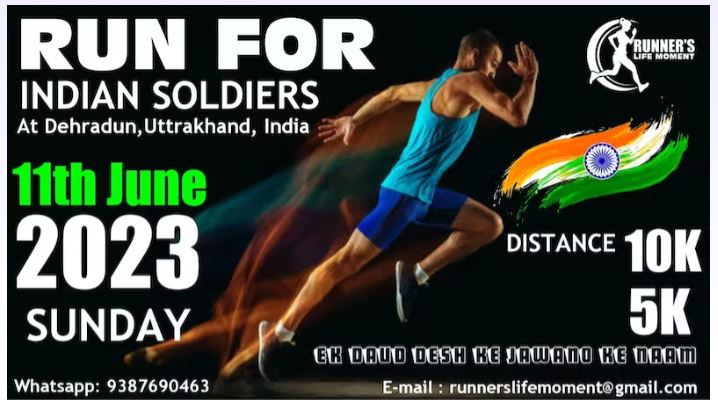 RUN FOR INDIAN SOLDIERS - Dehradun