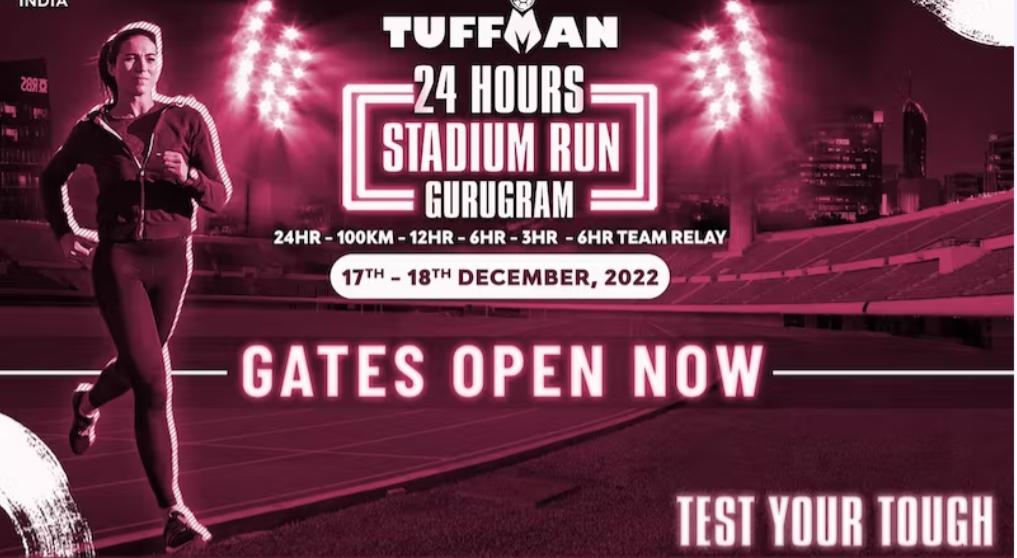 TUFFMAN 12HR STADIUM RUN GURUGRAM