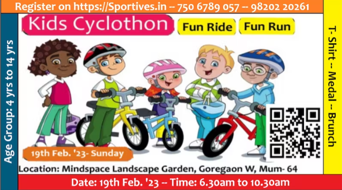SPORTIVE KIDS- CYCLOTHON 2023 (3rd Season)