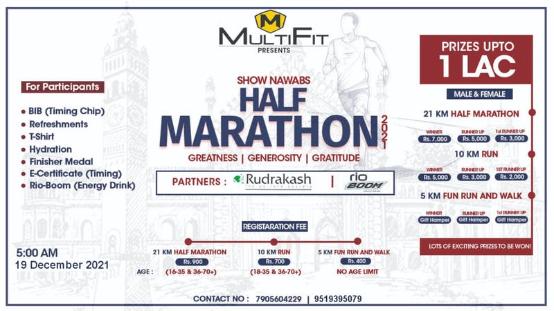 SHOW NAWABS HALF MARATHON