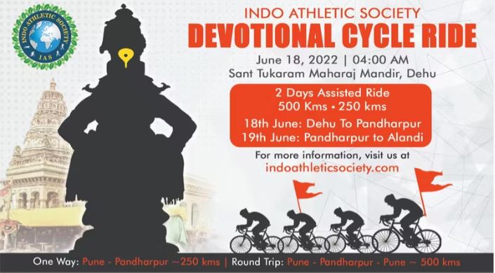 IAS Pune - Pandharpur - Pune Devotional Cycle Ride 2022