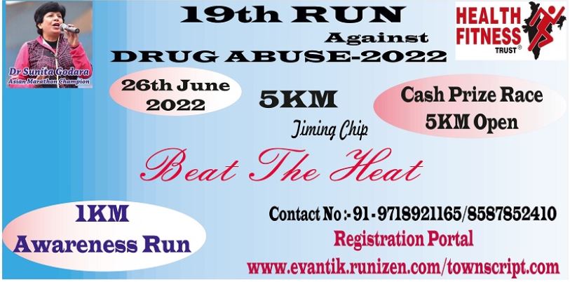 19th RUN AGAINST DRUG ABUSE & Thematic Events
