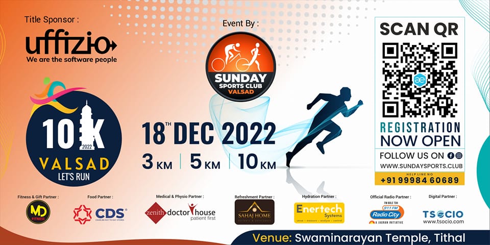 Uffizio Valsad 10K Run