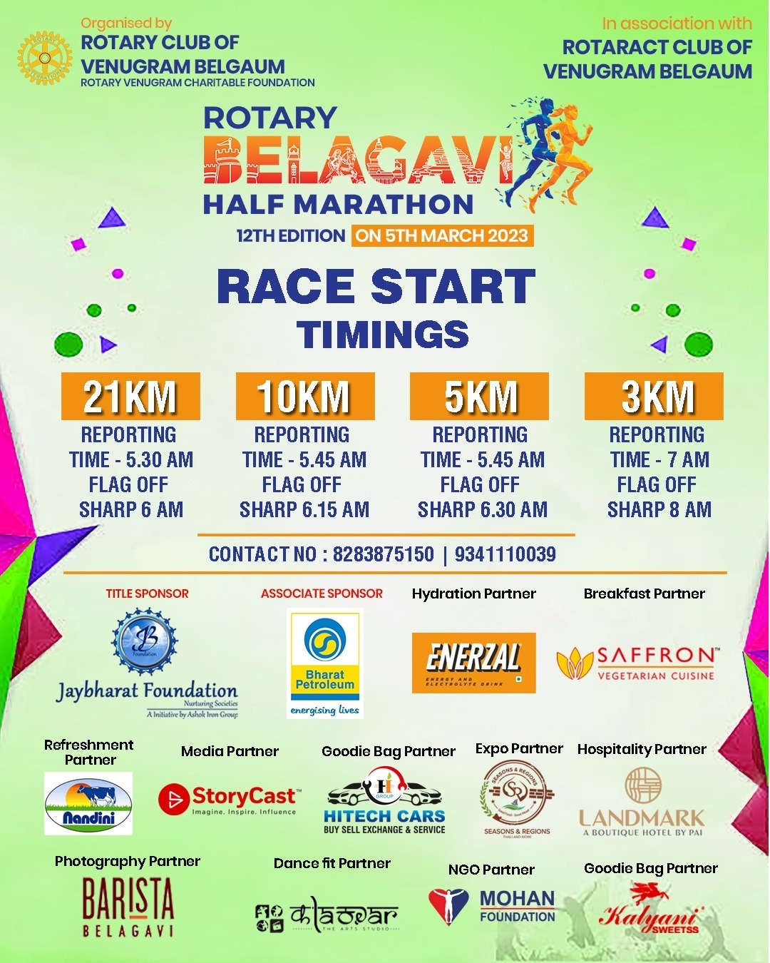 Rotary Belagavi Half Marathon 2024