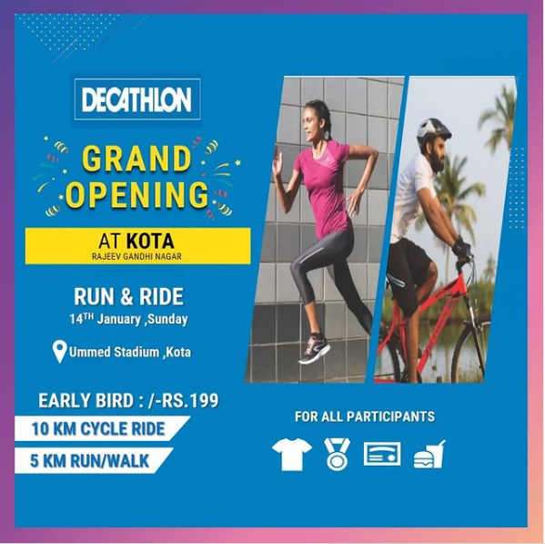 DECATHLON KOTA GRAND OPENING RUN/RIDE 2024