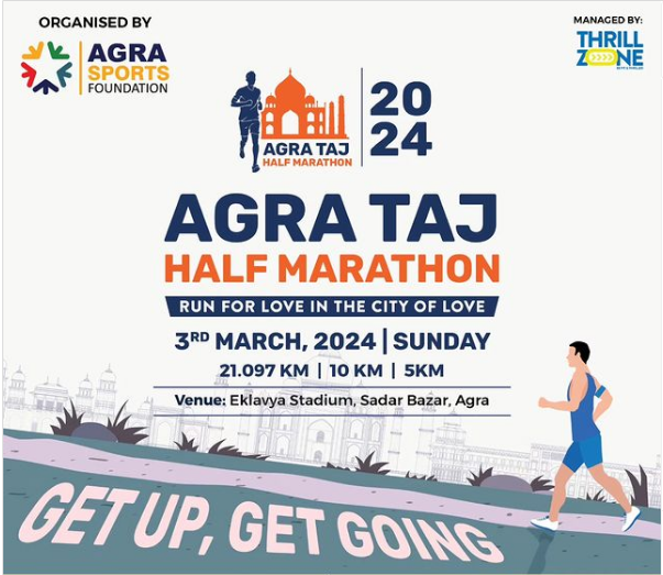 Agra Taj Half Marathon 2024