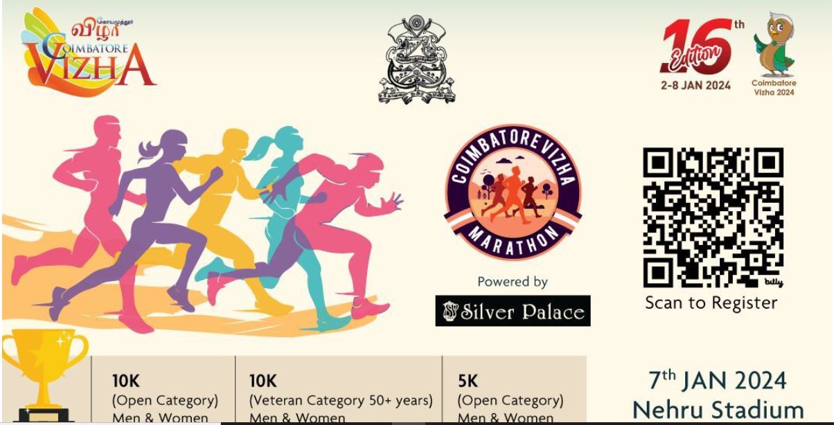 Coimbatore Vizha Marathon 2024