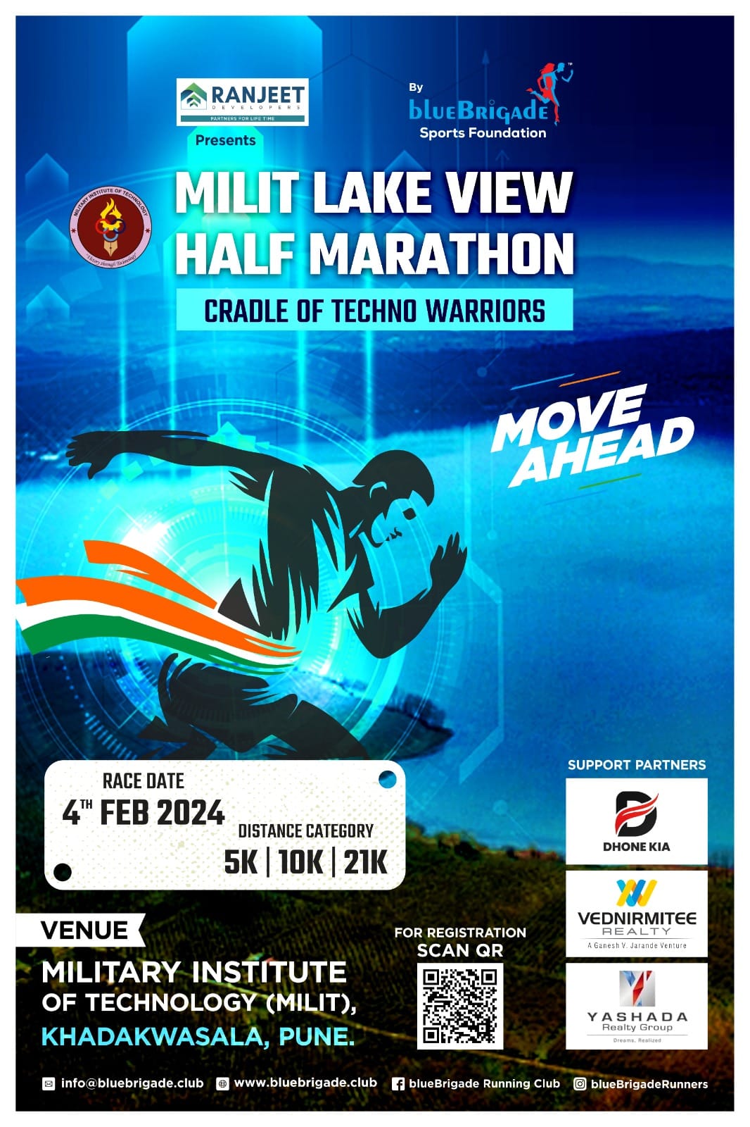 Milit Lake View Half Marathon 2024