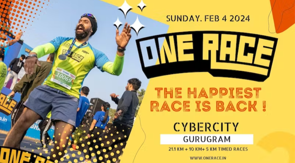 One Race Gurugram Half Marathon 2024