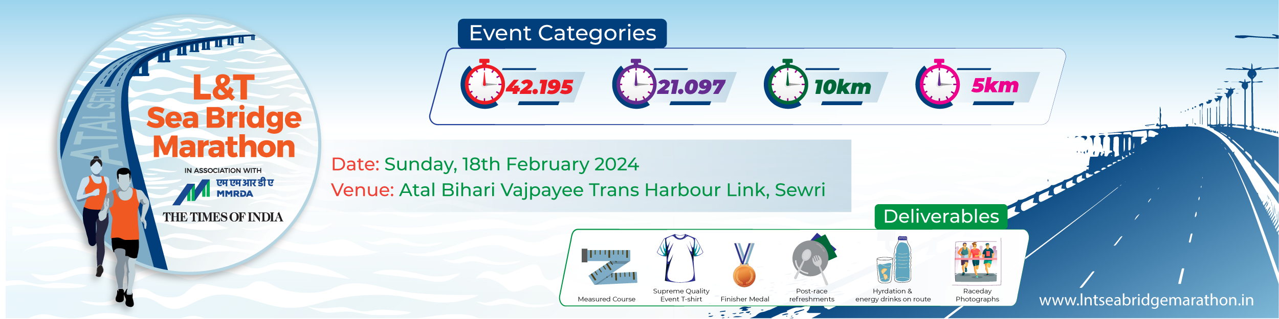 L&t Sea Bridge Marathon 2024