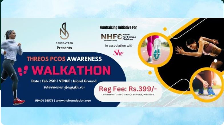 Threos PCOS Awareness Walkathon 2024