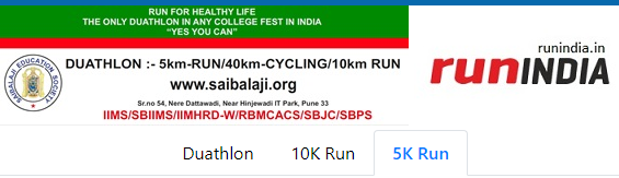 Sai Balaji Group Present 2024 Duathlon