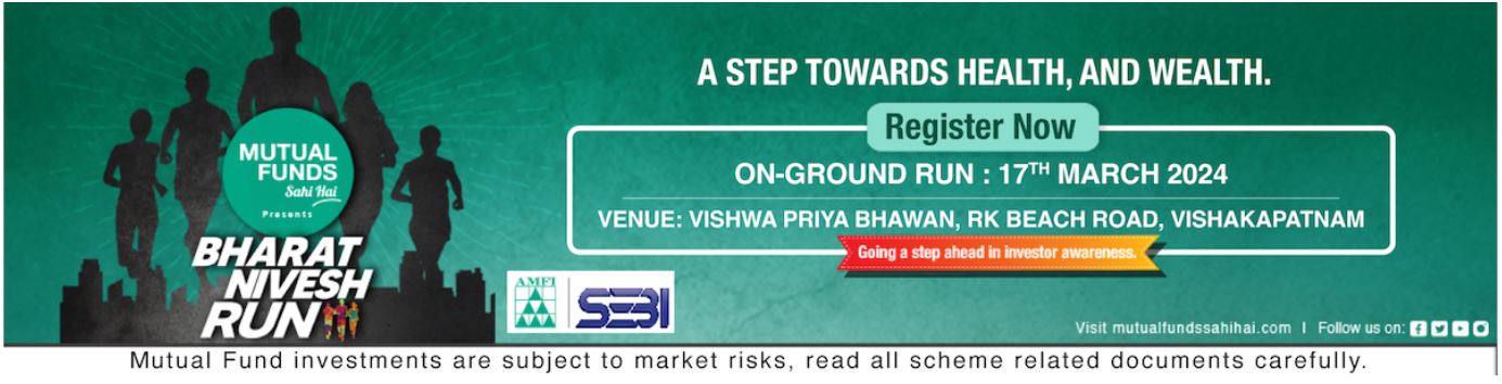 Bharat Nivesh Run - 2024 Vizag