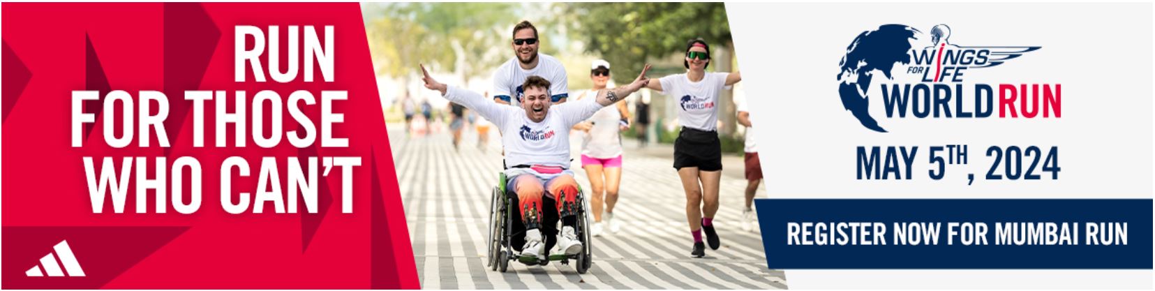Wings For Life World Run - Mumbai 2024