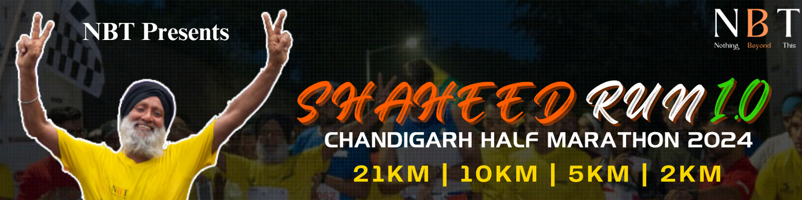 NBT SHAHEED RUN - CHANDIGARH HALF MARATHON