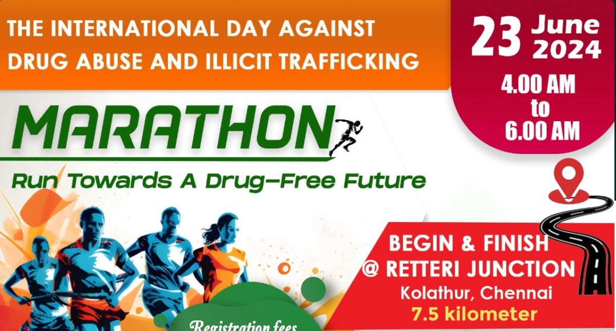 Run Towards A Drug-free Future