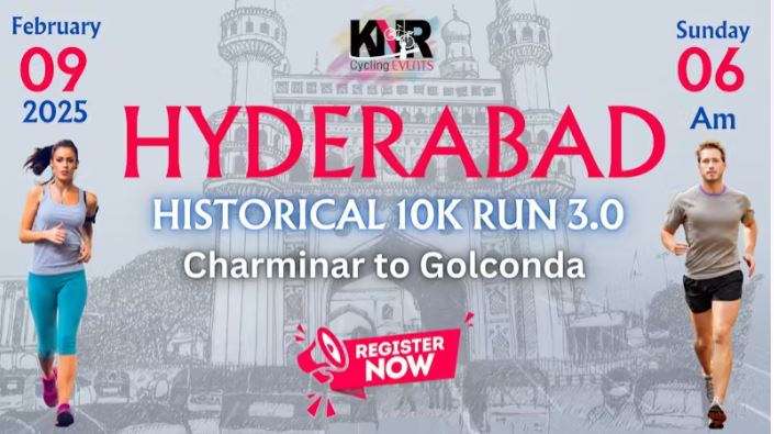 Hyderabad Historical 10km Run 3.0