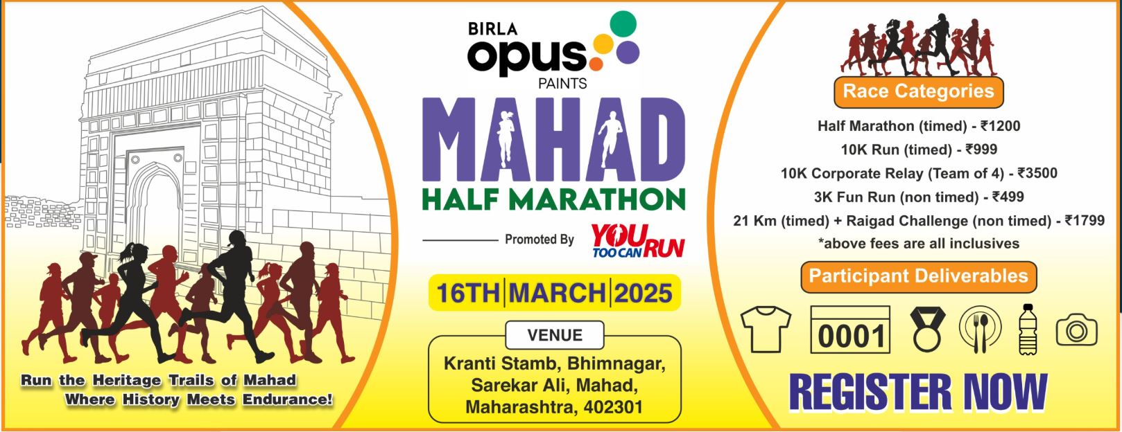 Birla Opus Mahad Half Marathon - 2025