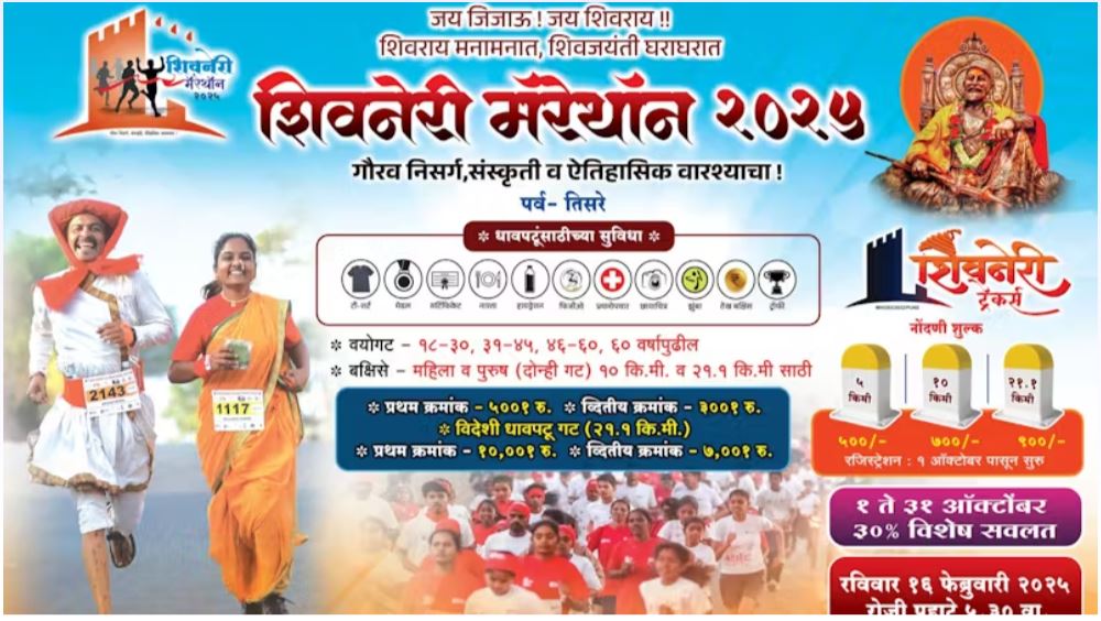 Shivneri Marathon 2025