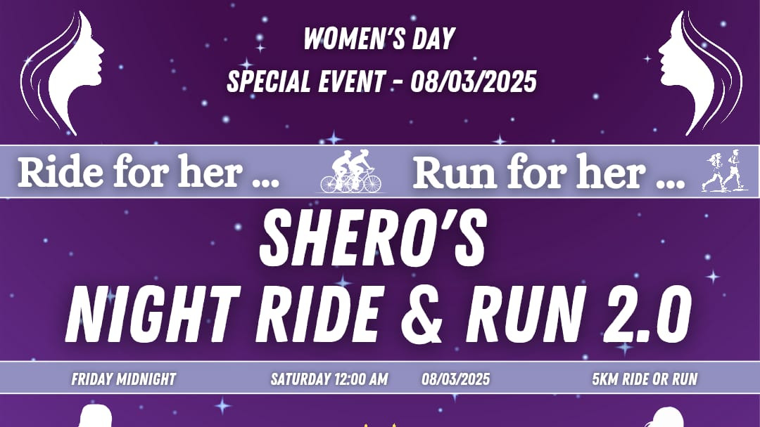 Sheros Night Ride & Run 2.0