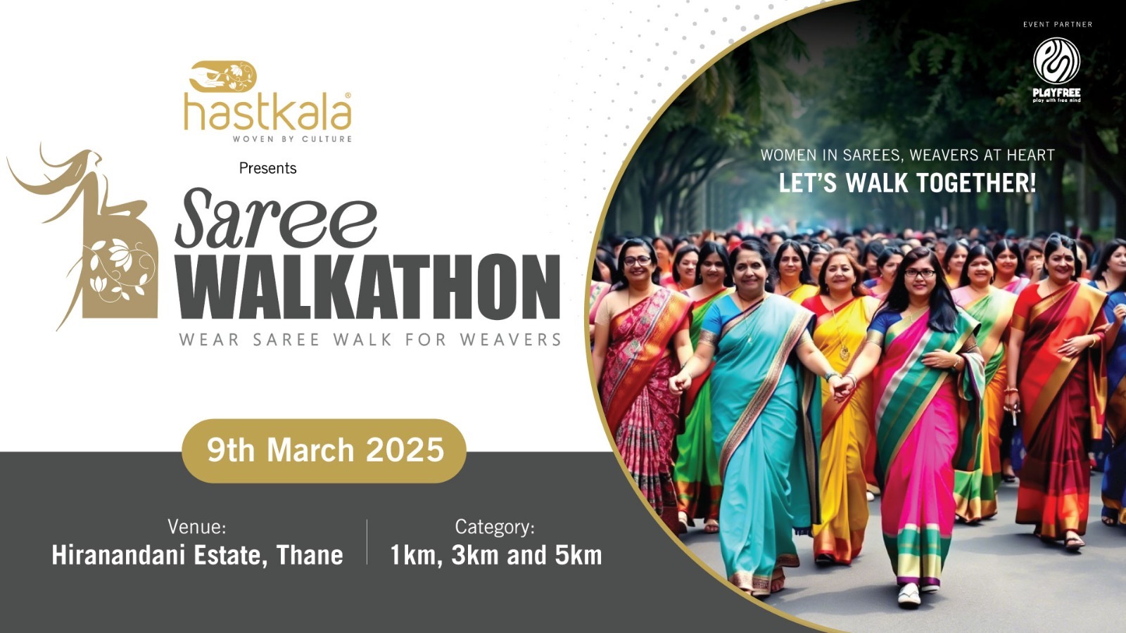 Hastkala Saree Walkathon