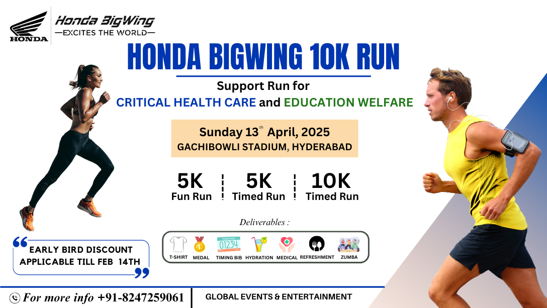 Honda Bigwing 10k Run