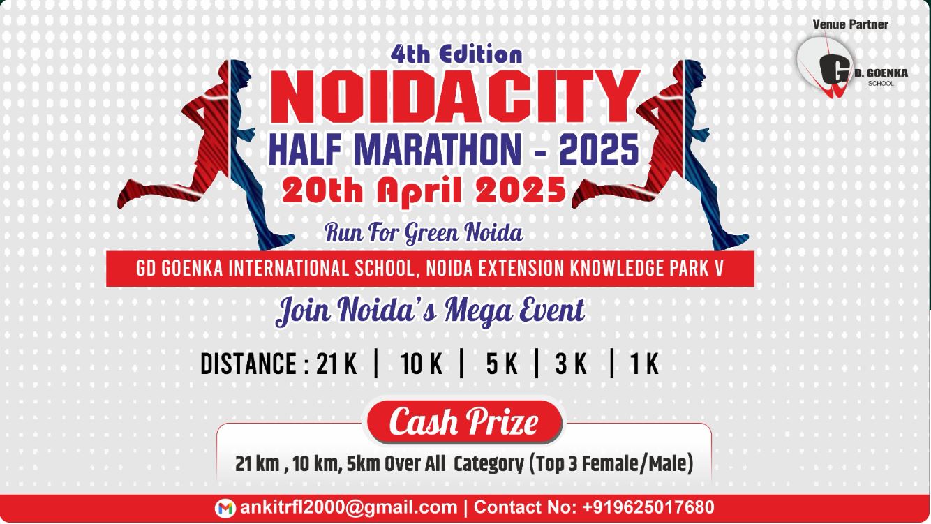 Noida City Half Marathon 2025