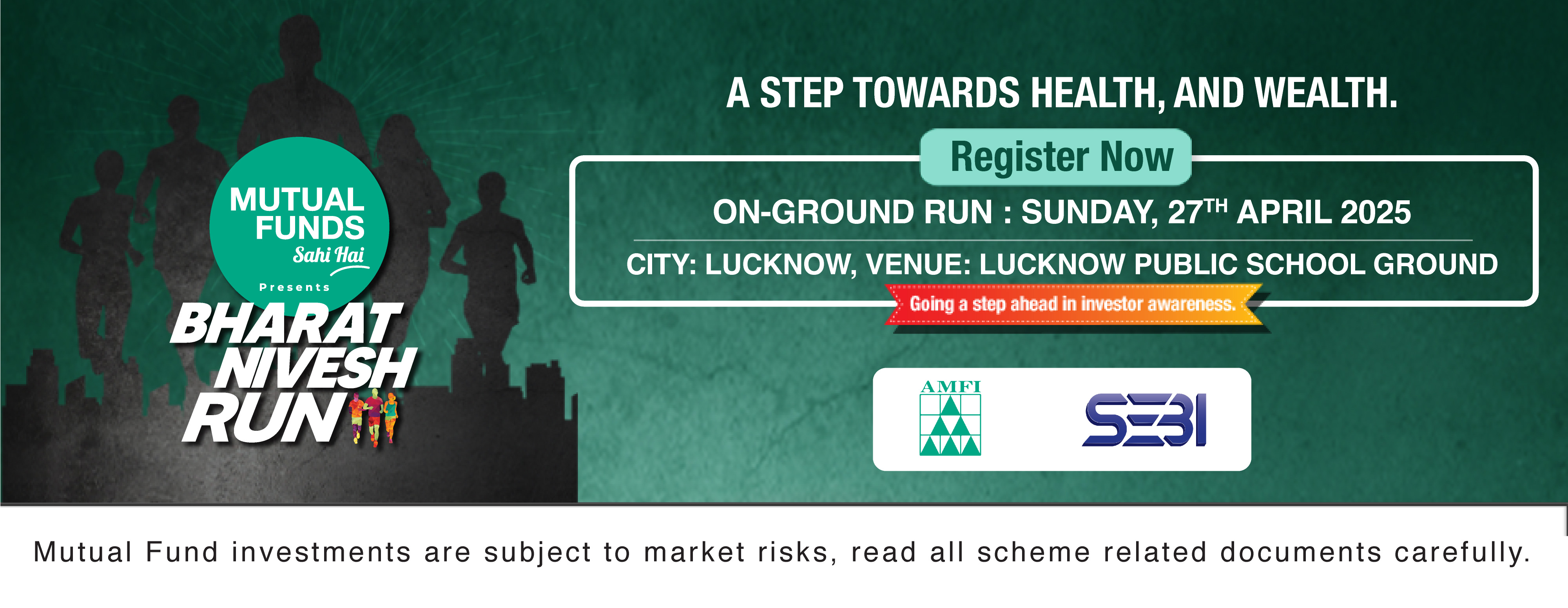 Bharat Nivesh Run 2025 - Lucknow