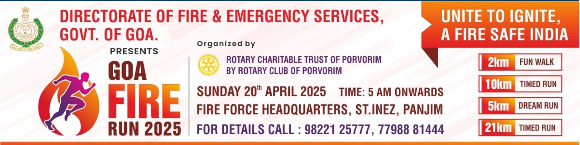 Goa Fire Run 2025