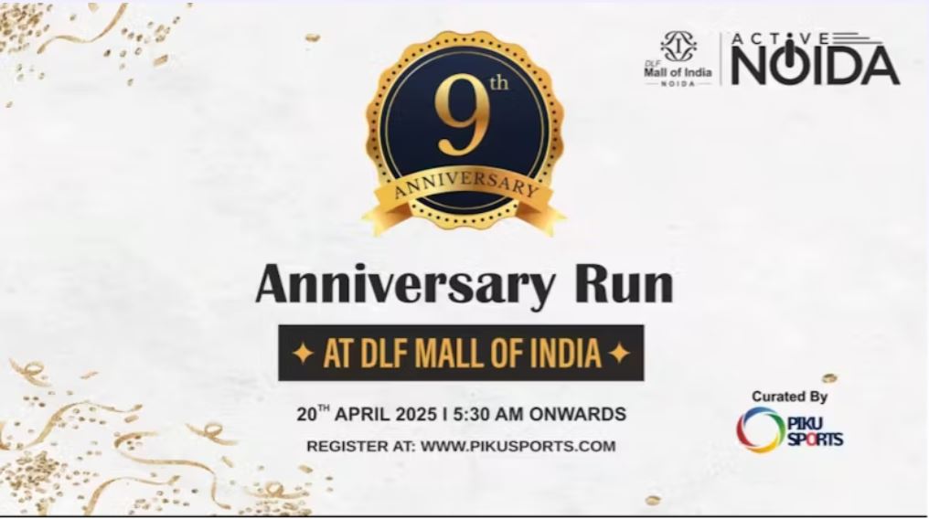 Dlf Mall Of India 9th Anniversary Run