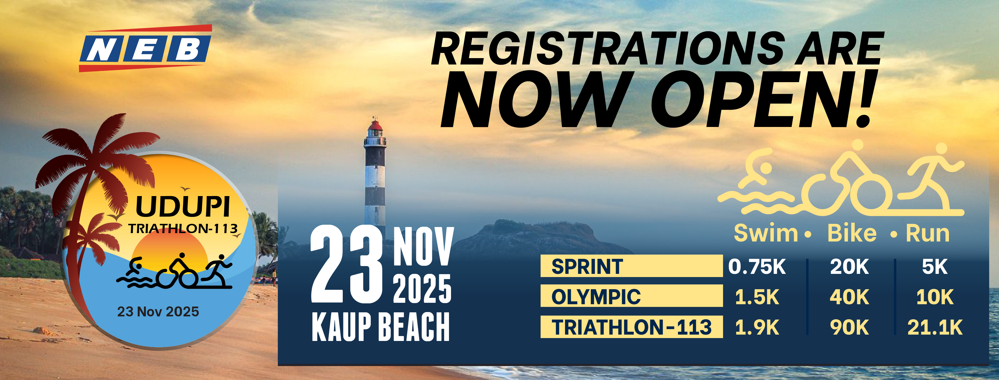 Udupi Triathlon - 113 2025