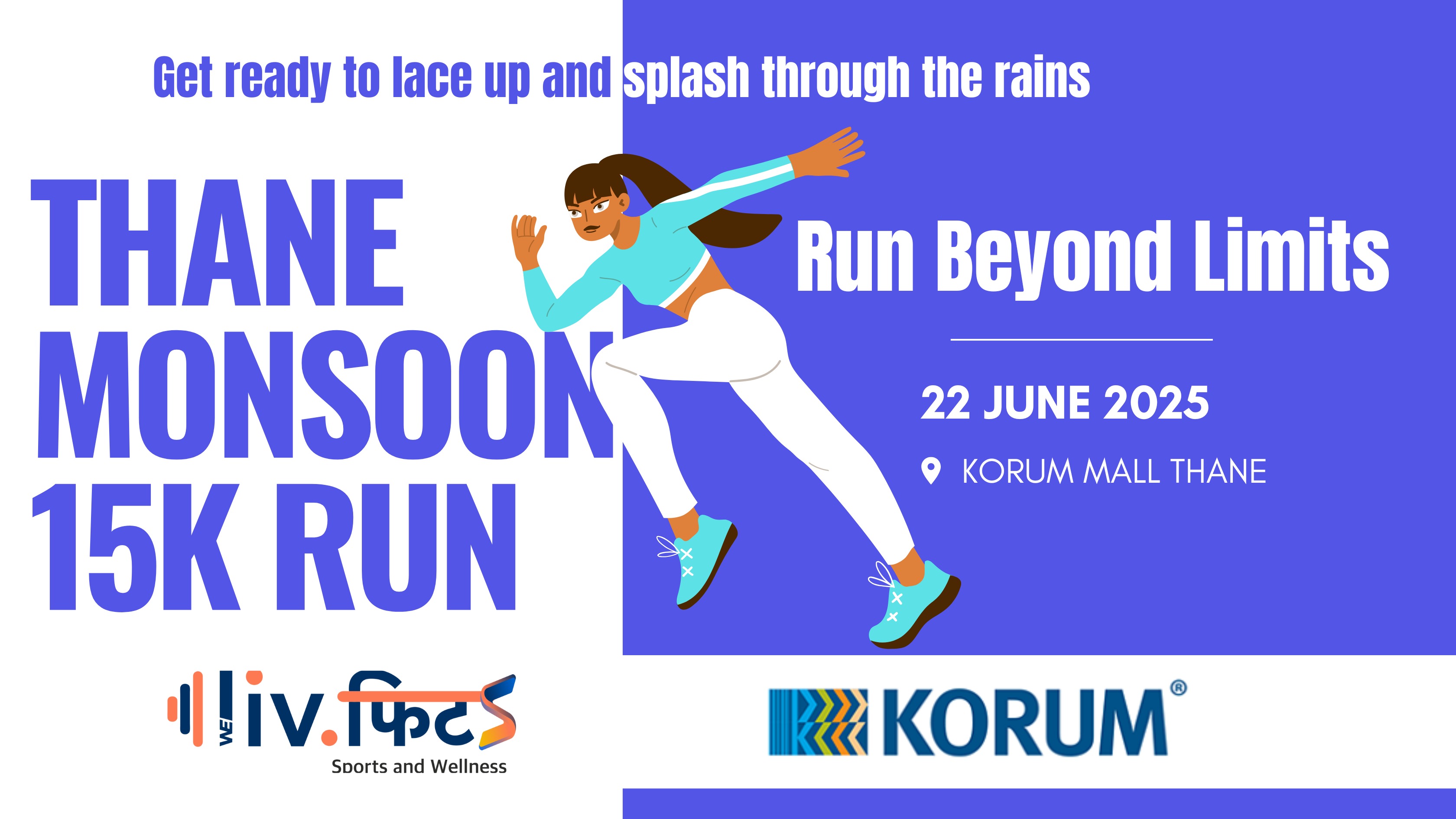 Thane Monsoon 15k Run 2025 Third Edition