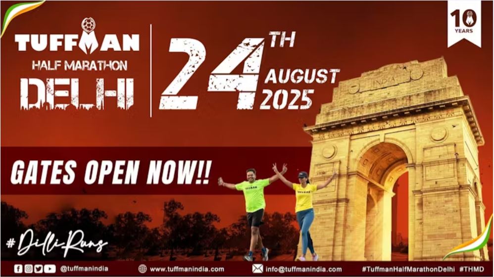 Tuffman Half Marathon - Delhi