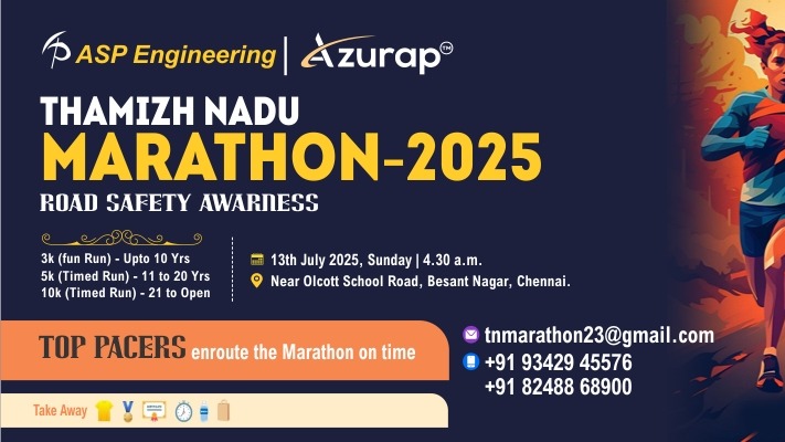 Azuraps Thamizh Nadu Marathon 2025