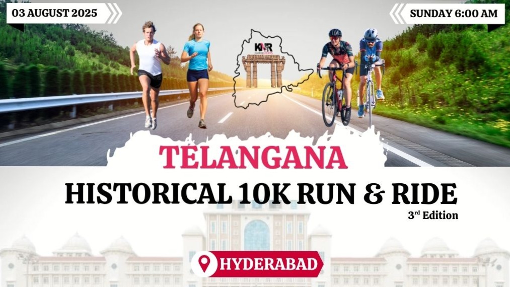 Telangana Historical 10km Run & Ride