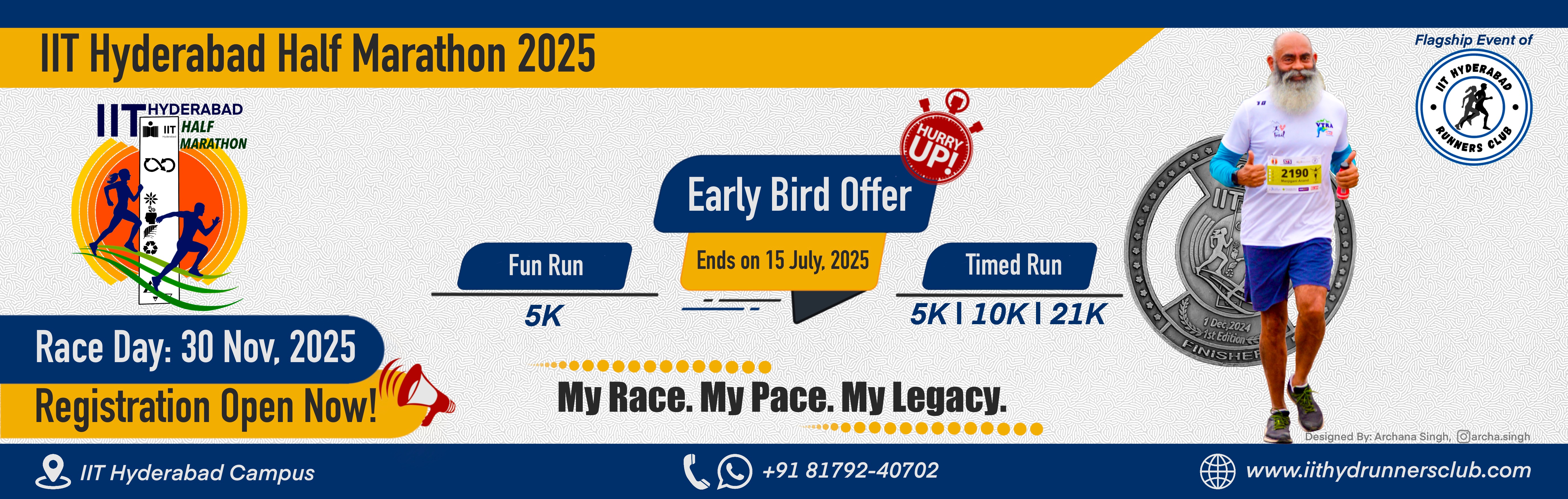 Iit Hyderabad Half Marathon 2025