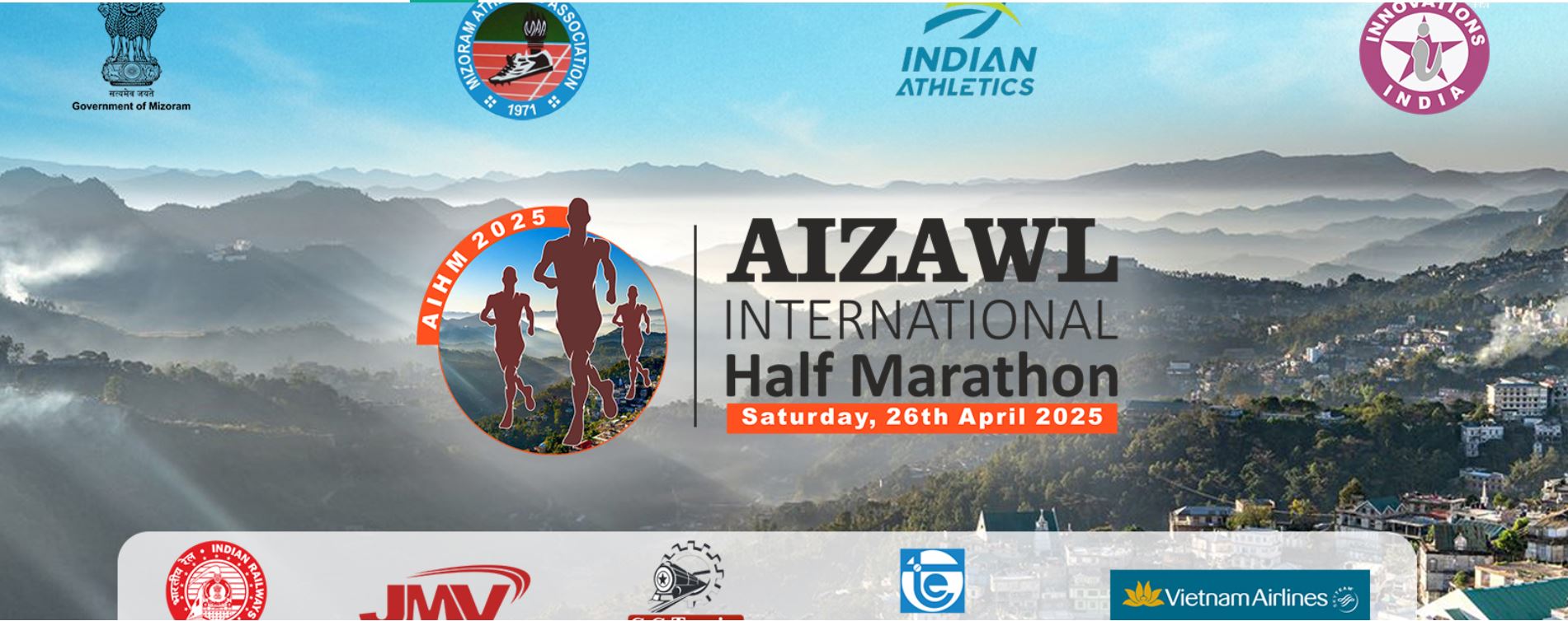Aizawl International Half Marathon 2025