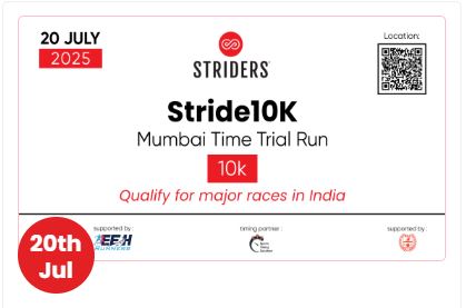 Stride10k Challenge 2025