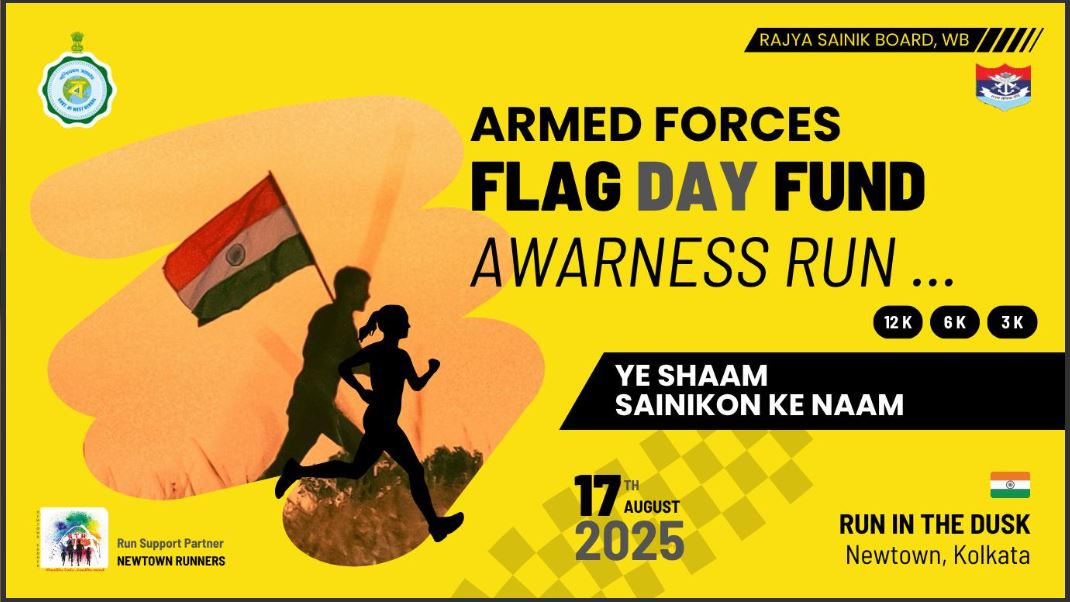 Armed Forces Flag Day Fund Awareness Run 2025