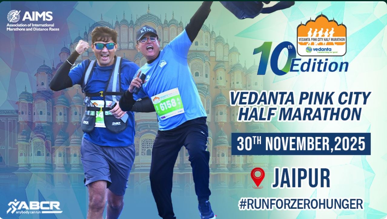 Vedanta Pink City Half Marathon 2025