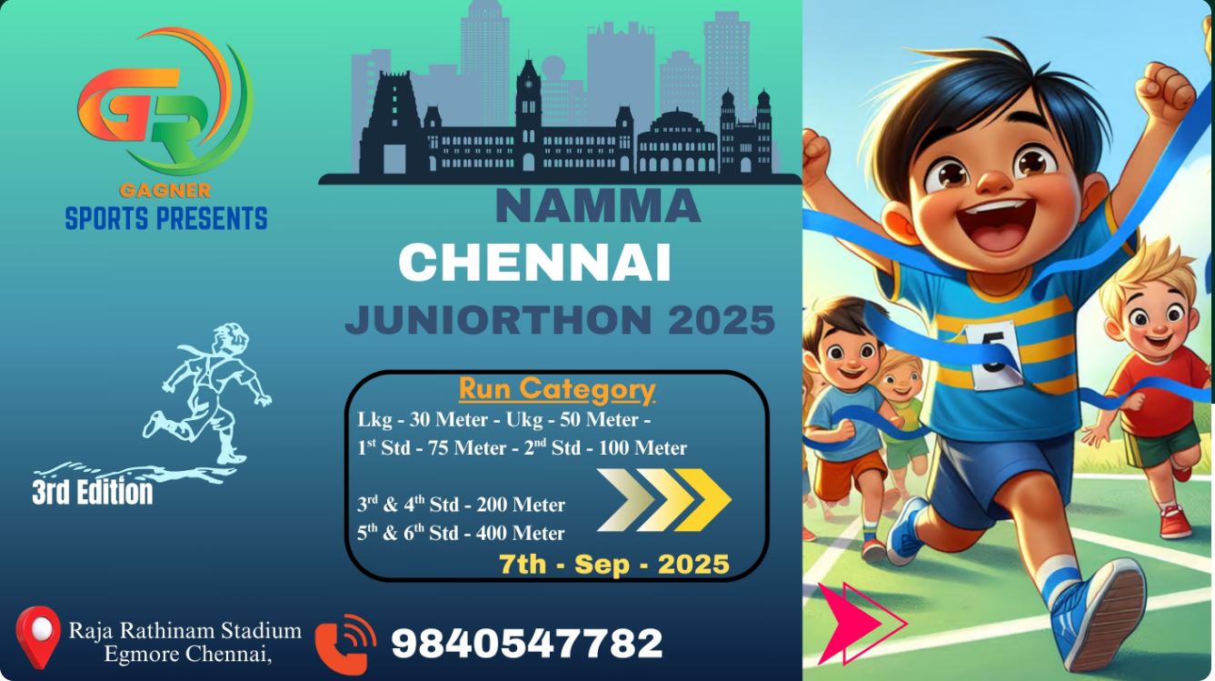 Namma Chennai Juniorthon 2025 3rd Edition