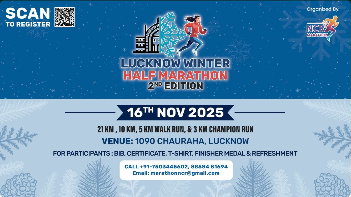 Lucknow Winter Half Marathon 2025