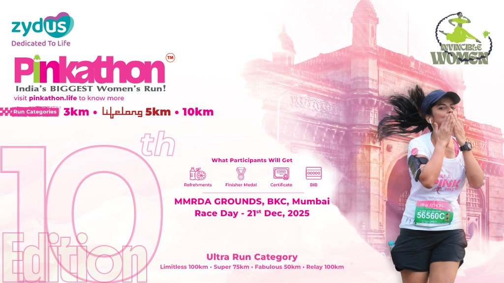 Zydus Pinkathon Mumbai 2025