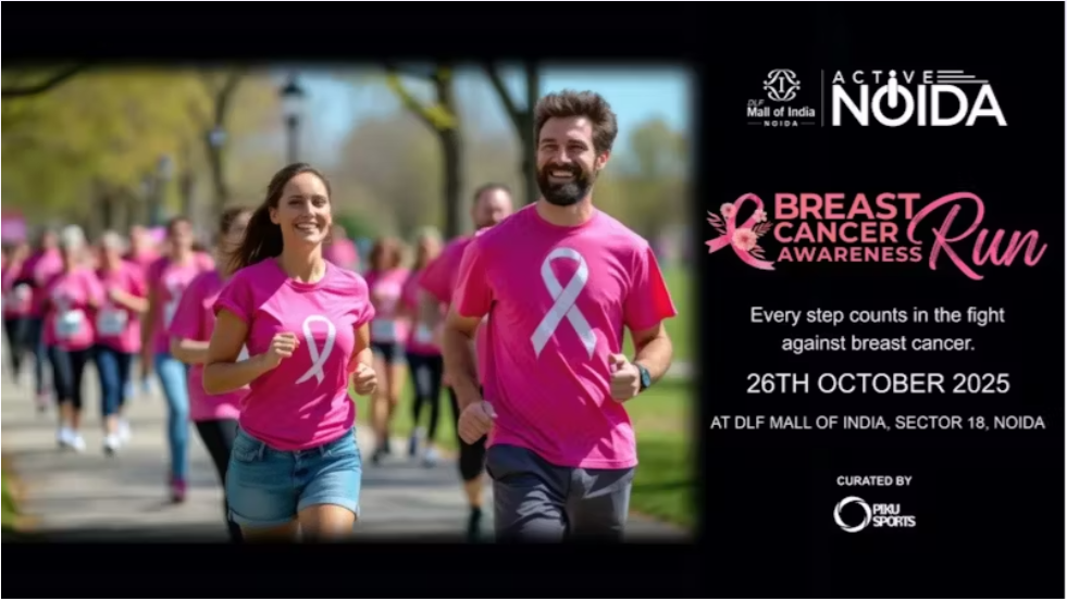Active Noida - Breast Cancer Awareness Run 2025