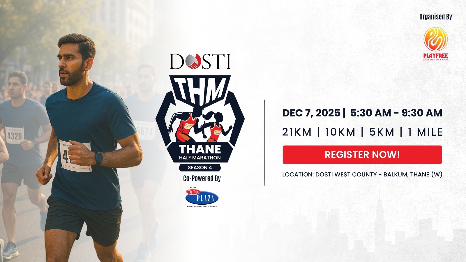 Dosti Thane Half Marathon