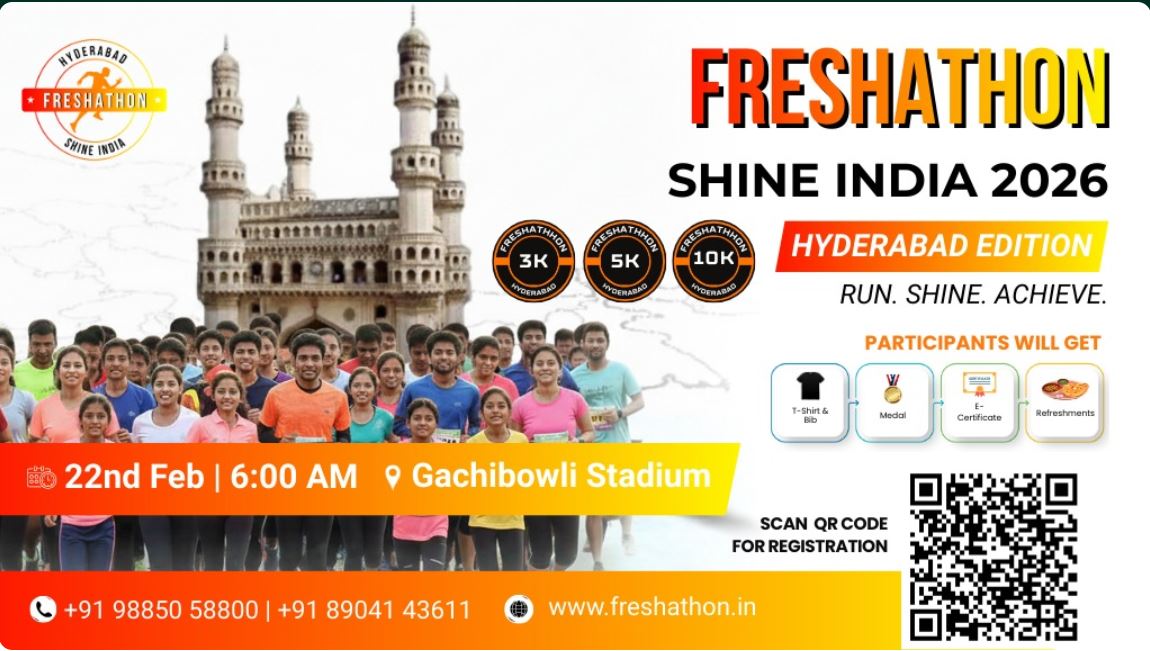 Freshathon Shine India 2026 Hyderabad Edition