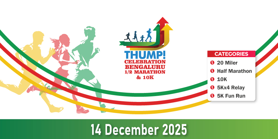 Thump! Celebration Bengaluru 1/2 Marathon and 10K RUN 2025